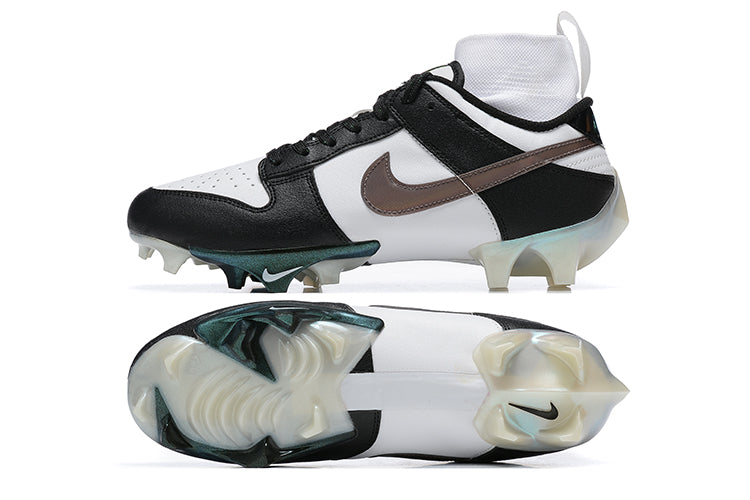 Nike Vapor Edge Dunk Panda Black White Football Cleats