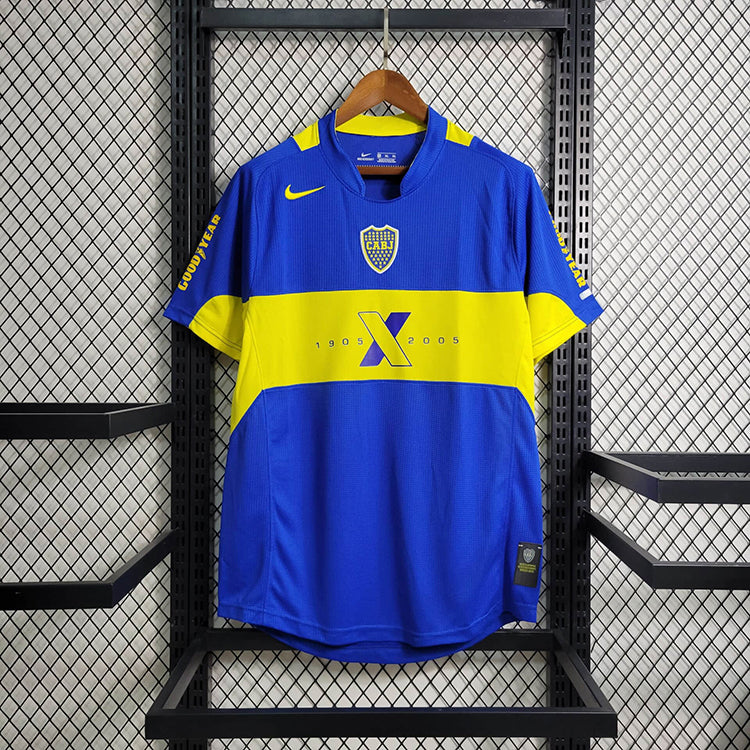 Boca Juniors Nike 2005 Home 100th Anniversary Edition Stadium Kit