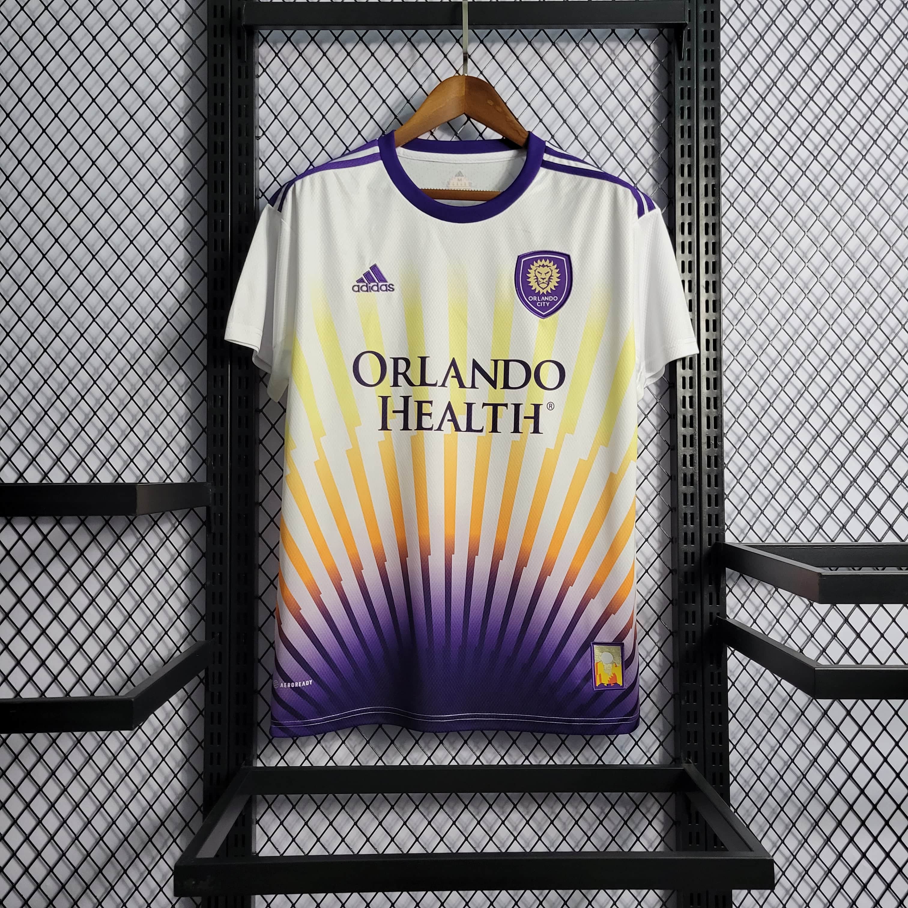 Orlando City SC Adidas 2022/2023 Sunshine Away Stadium Kit – Halvdan