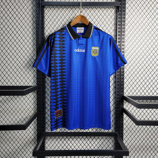 Argentina Adidas 1994 Away Maradona Retro Stadium Kit