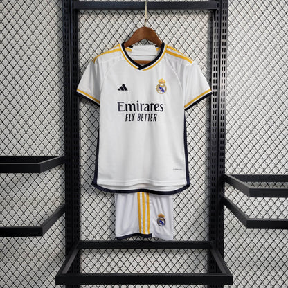 Real Madrid 2023/2024 Home Kids Kit