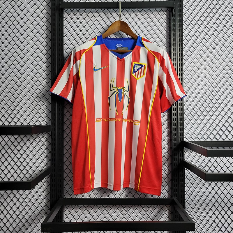 Atletico de Madrid Nike 2004/2005 Home Retro Kit