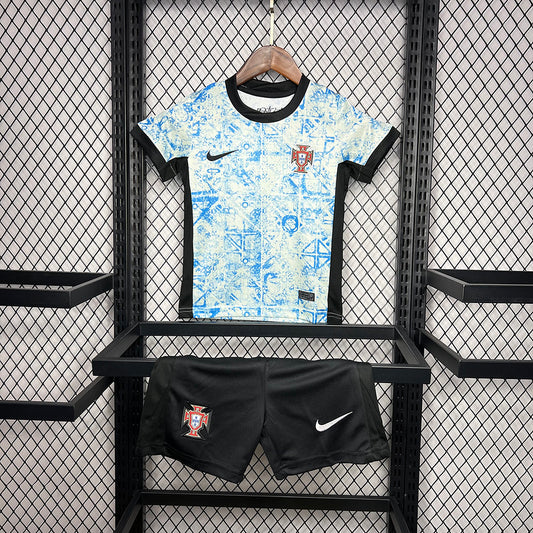 Portugal Nike 2024/2025 Away Kids Kit