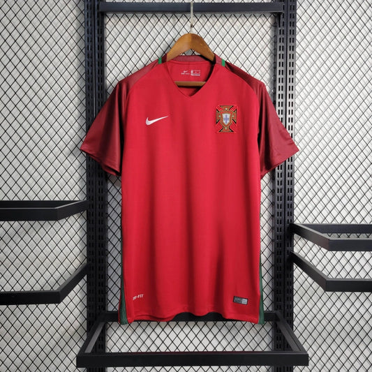 Portugal Nike 2016 Home Retro Stadium Kit