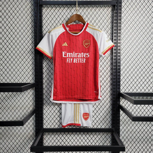 Arsenal Adidas 2023/2024 Home Kids Kit