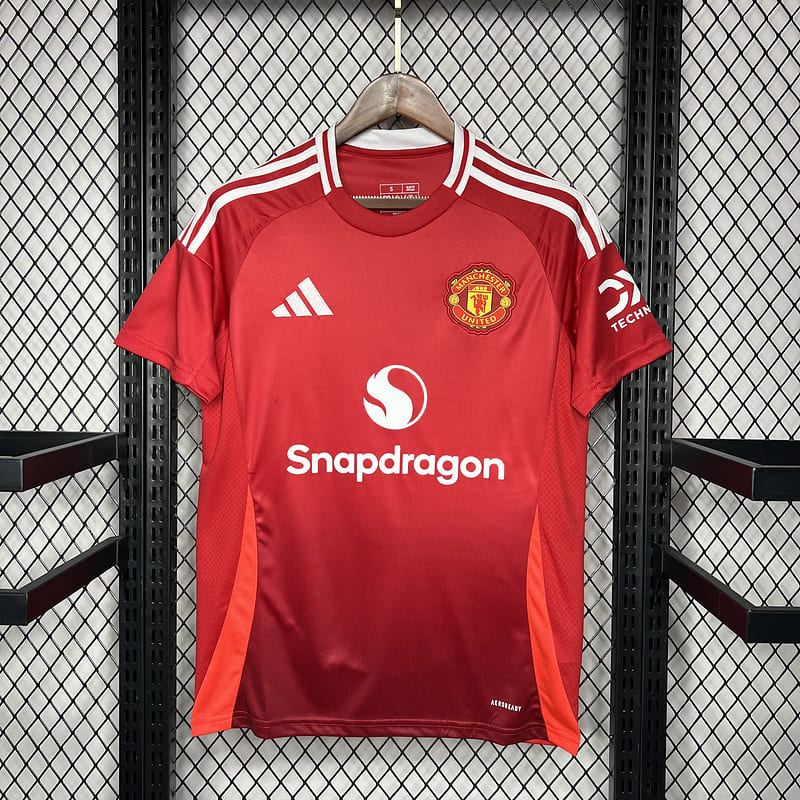 Manchester United Adidas 2024/2025 Home Stadium Kit