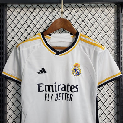 Real Madrid 2023/2024 Home Kids Kit