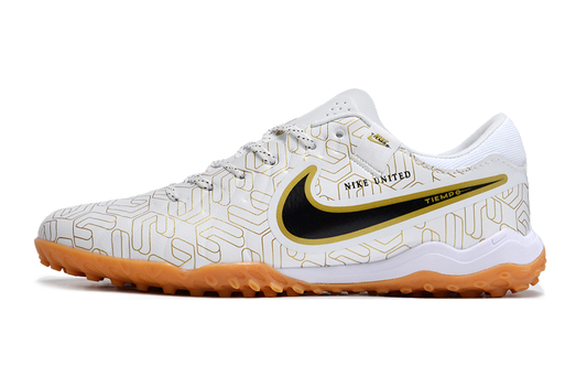 Nike React Tiempo Legend 10 Pro TF White & Gold