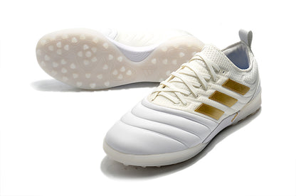 Adidas Copa 20.1 TF Soccer Shoes White and Gold