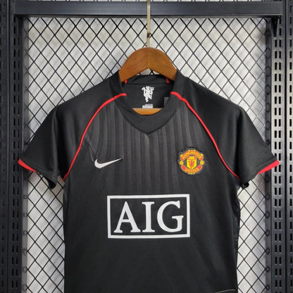 Manchester United Adidas 2007/2008 Away Retro Kids Kit