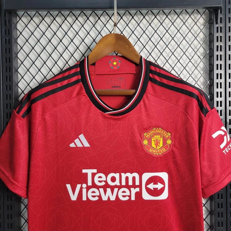 Manchester United Adidas 2023/2024 Home Stadium Kit