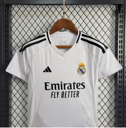 Real Madrid Adidas 2024/2025 Home Kids Kit