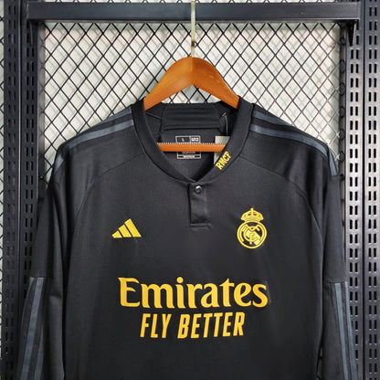 Real Madrid Adidas 2023/2024 Long Sleeve Third Stadium Kit
