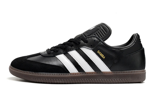 Adidas Samba Messi Indoor Soccer Shoes Black and White