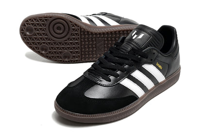 Adidas Samba Messi Indoor Soccer Shoes Black and White