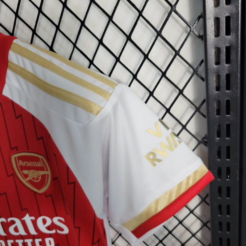 Arsenal Adidas 2023/2024 Home Kids Kit