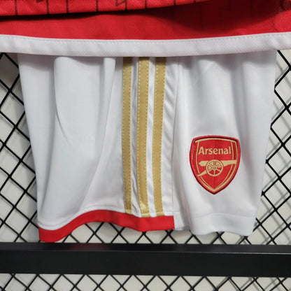 Arsenal Adidas 2023/2024 Home Kids Kit