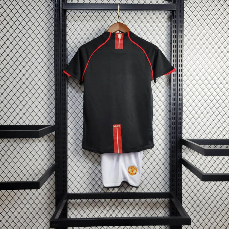 Manchester United Adidas 2007/2008 Away Retro Kids Kit