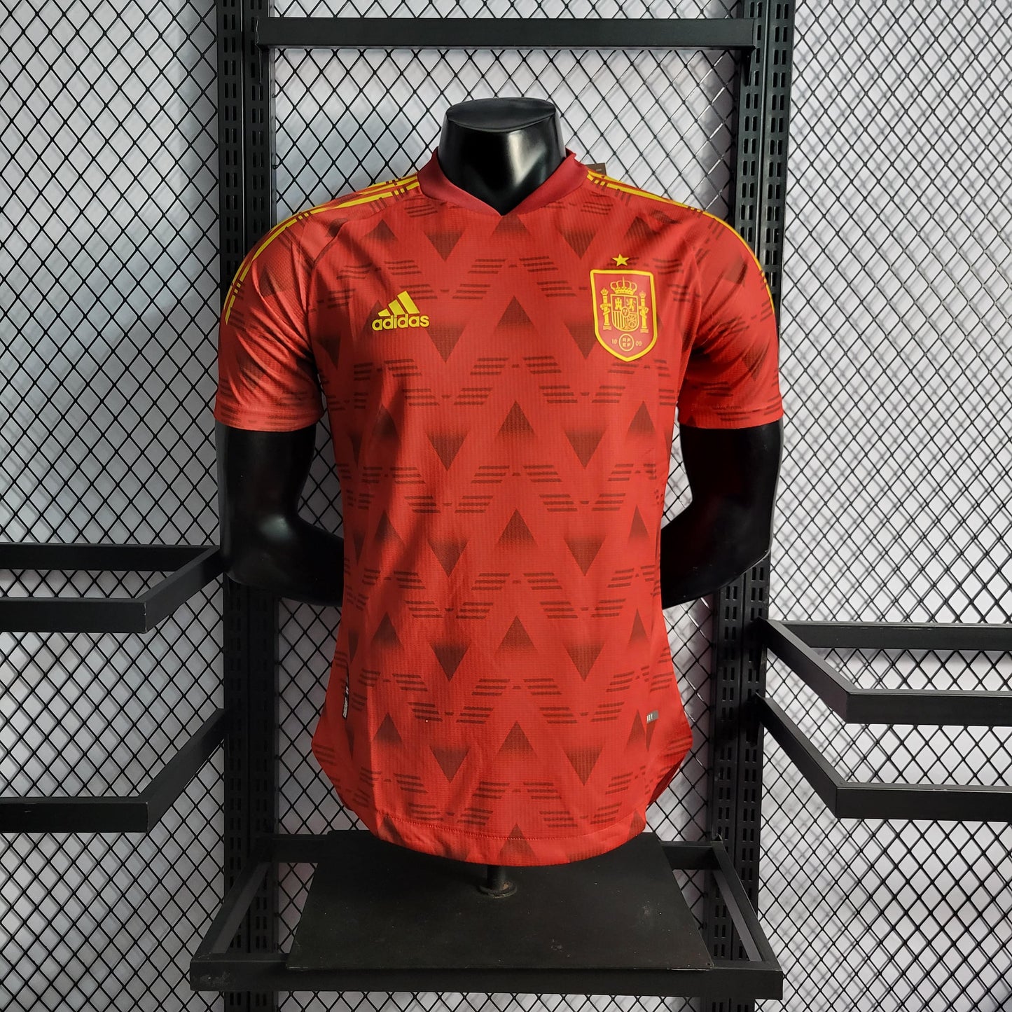 Spain Adidas 2022/2023 Home Authentic Kit