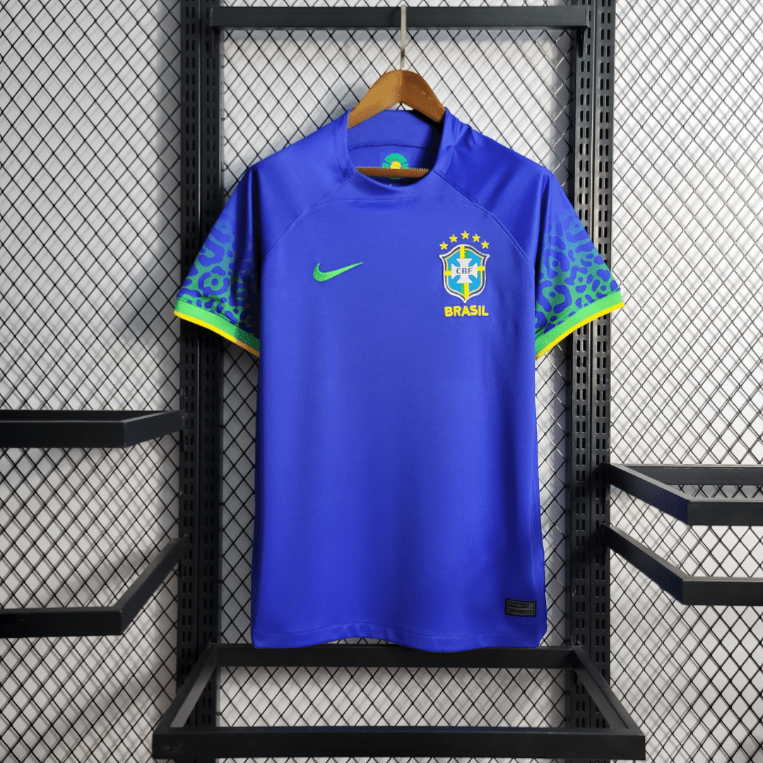 brazil 2022 world cup away jersey