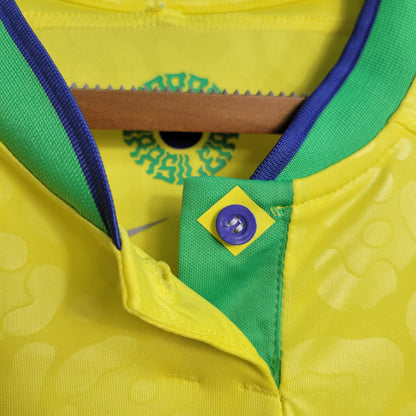 Brazil Nike 2022 World Cup Women's Home Kit