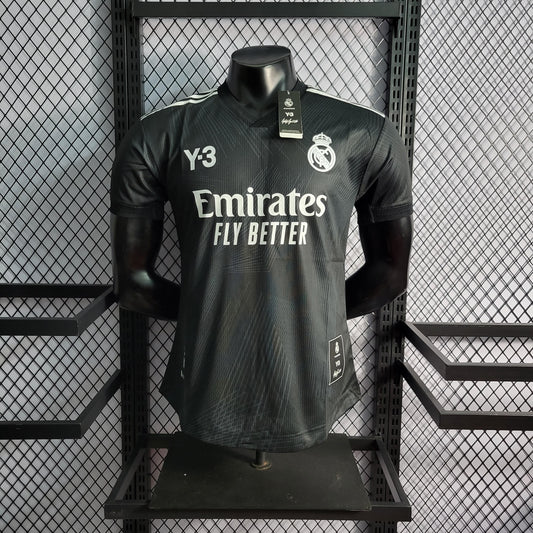 Real Madrid Adidas 2022/2023 Y-3 120th Anniversary Authentic Black Kit