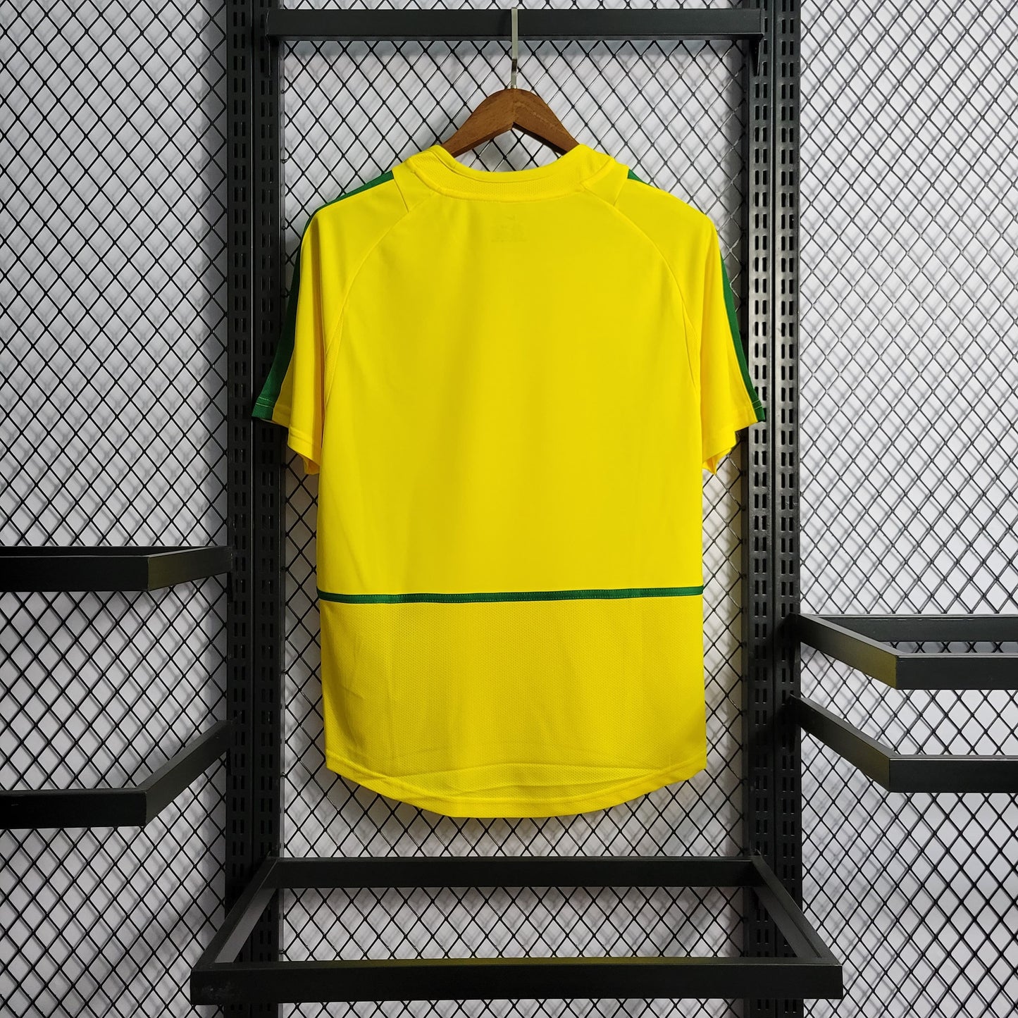 Brazil Nike 2002 Wold Cup Retro Home Stadium Kit